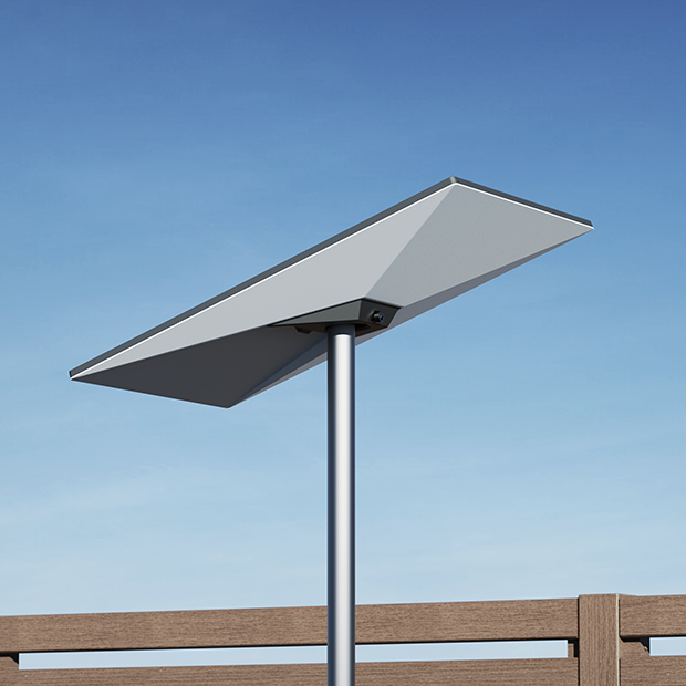 STANDARD PIPE ADAPTER MOUNT, Designed to attach to any pole with a max diameter of 63.5 mm, compatible with Standard Kit (Latest Generation)