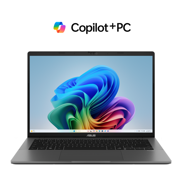 ASUS Vivobook S14 - AMD RYZEN 7 260/14.0"/WUXGA (1920 x 1200) OLED 16:10 aspect ratio/DDR5 16G[ON BD.]/1TB PCIEG4/Matte Gray/Win11 Home/1YR