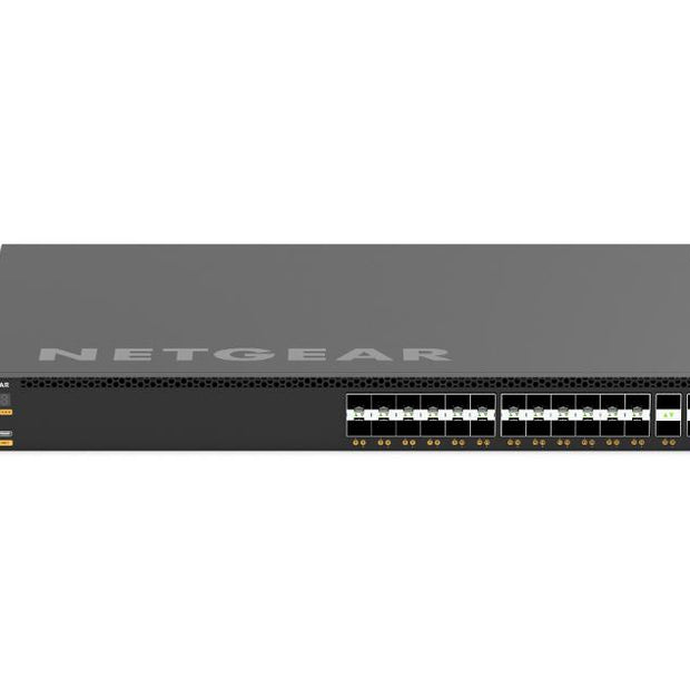 Netgr M4350-24F4V 28-port Stackable Layer 3 Fully Managed Switch with 24 x 10GBASE-X SFP+ & 4 x 25GBASE-X SFP28, ProSAFE Lifetime WR (XSM4328FV)