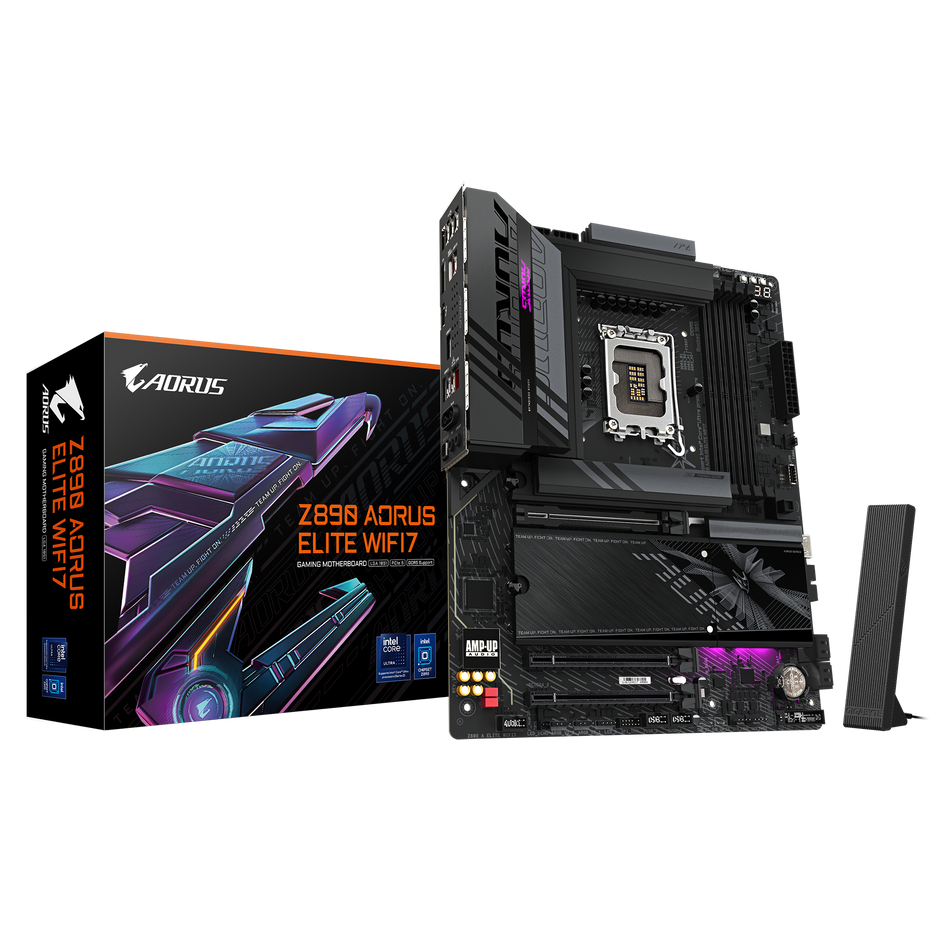 Z890 A ELITE WIFI7/ATX/INTEL LGA1851/4x DDR5 DIMM max 256GB/Max 9200MHz/1x PCIE5.0 (CPU), 2xPCIE4.0 (Chipset)/2x M.2 (CPU), 2x M.2(Chipset)