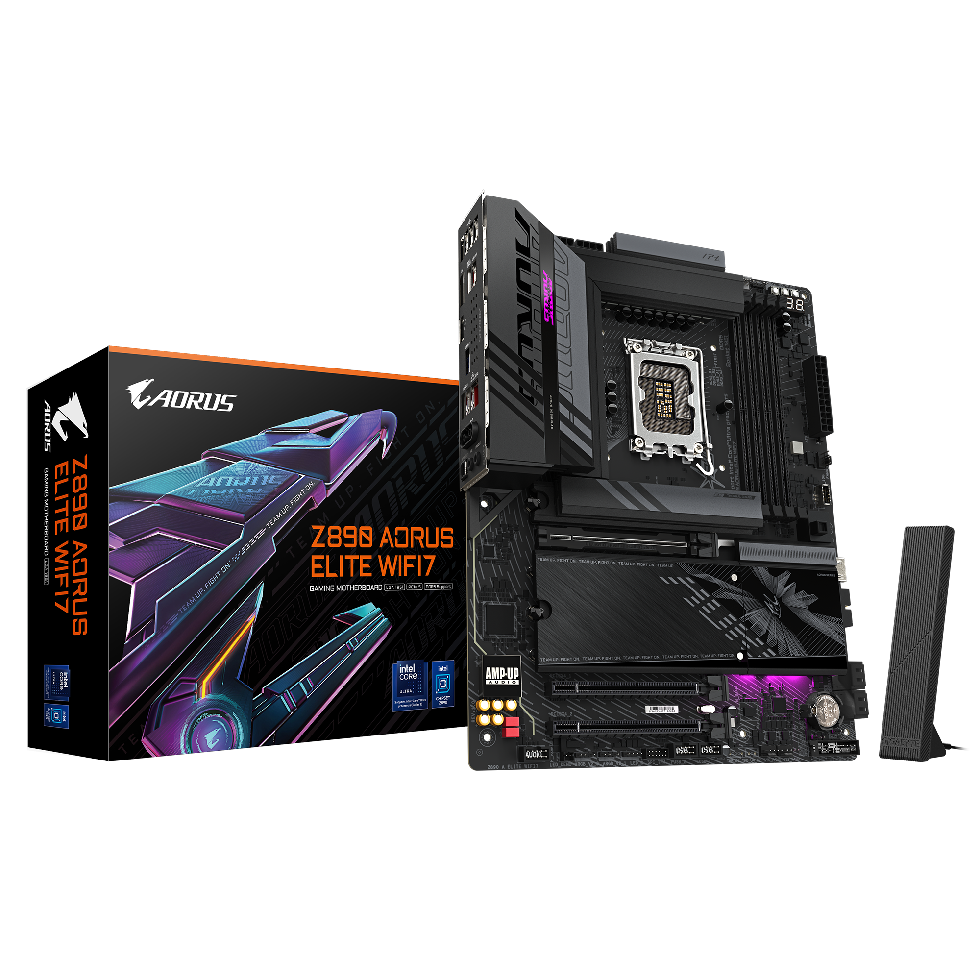 Z890 A ELITE WIFI7/ATX/INTEL LGA1851/4x DDR5 DIMM max 256GB/Max 9200MHz/1x PCIE5.0 (CPU), 2xPCIE4.0 (Chipset)/2x M.2 (CPU), 2x M.2(Chipset)