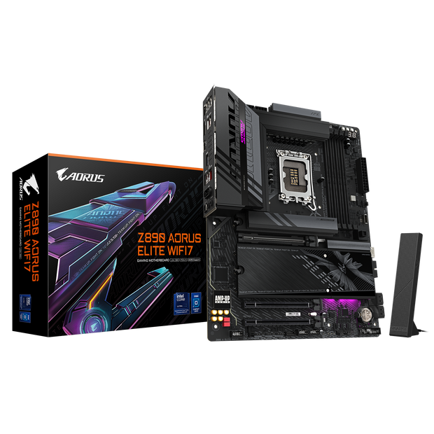Z890 A ELITE WIFI7/ATX/INTEL LGA1851/4x DDR5 DIMM max 256GB/Max 9200MHz/1x PCIE5.0 (CPU), 2xPCIE4.0 (Chipset)/2x M.2 (CPU), 2x M.2(Chipset)